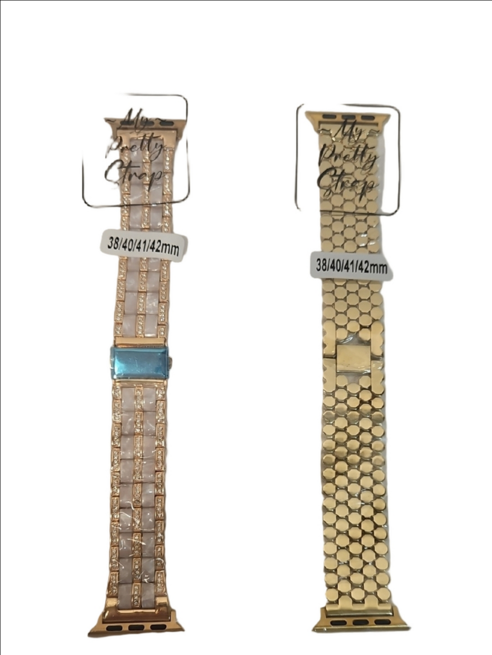 Rose Gold and Gold Mixed Metal Apple Watch Bands - 38/40/41/42mm